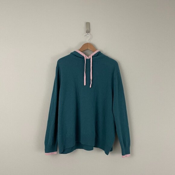 Summersalt The Coziest Cashmere Blend Hooded Sweater Size 2XL - Picture 1 of 6